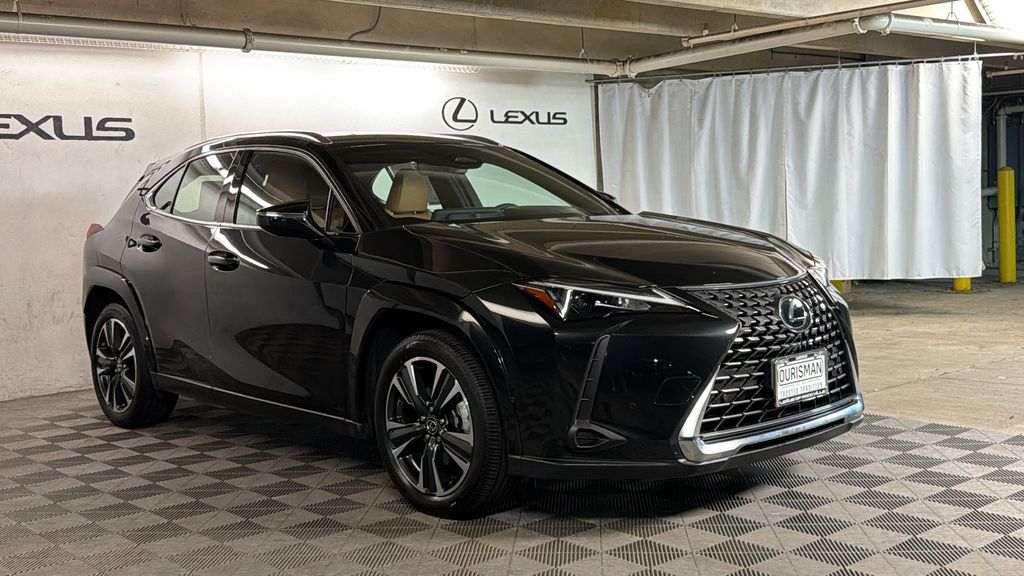 Black (Caviar) 2025 Lexus UX Hybrid SUV / Crossover All-Wheel Drive Continuously Variable Transmission