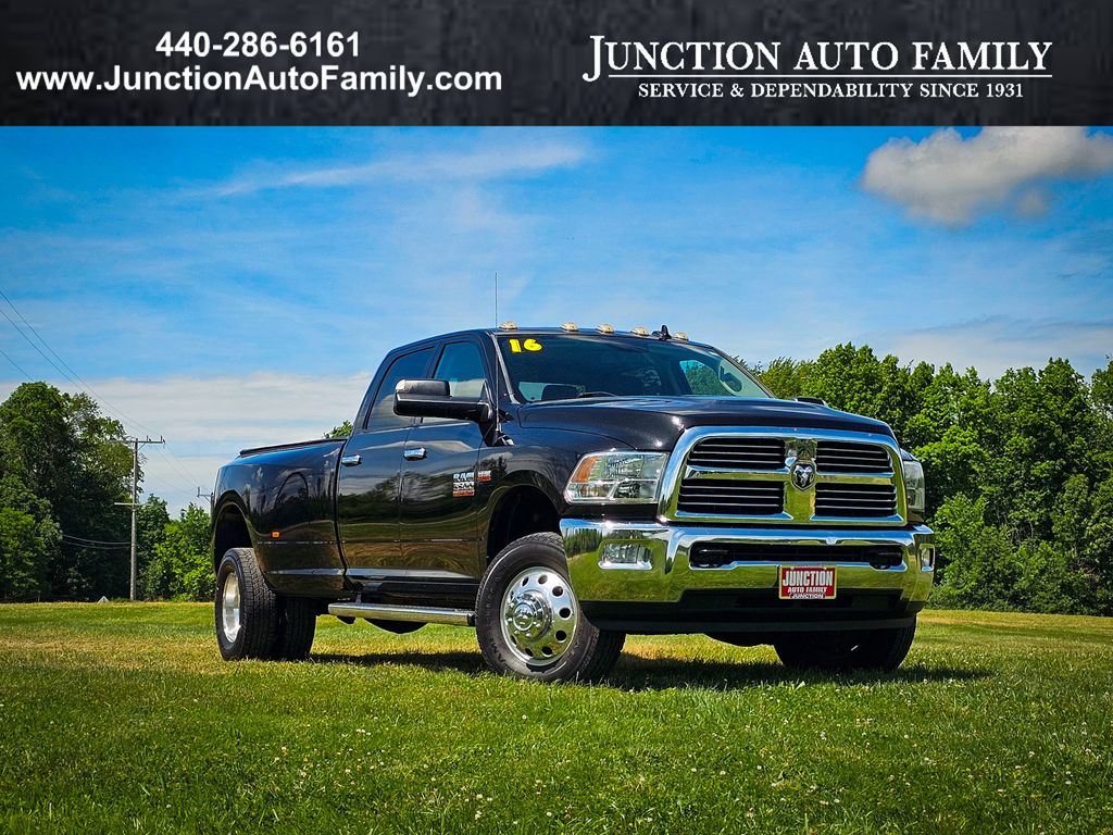 2016 RAM 3500 Big Horn Crew Cab LB DRW 4WD