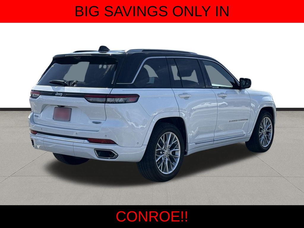 2023 Jeep Grand Cherokee Summit White at DeMontrond Gulf Freeway