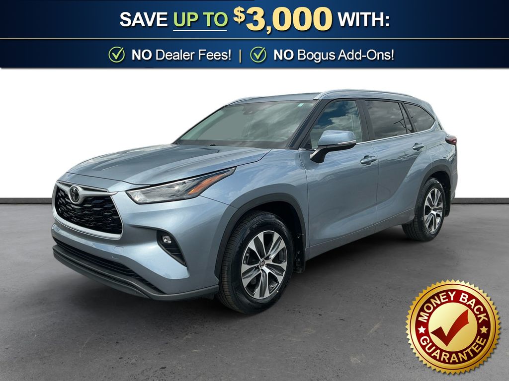Moon Dust 2024 Toyota Highlander SUV / Crossover Front-Wheel Drive 8-Speed Automatic