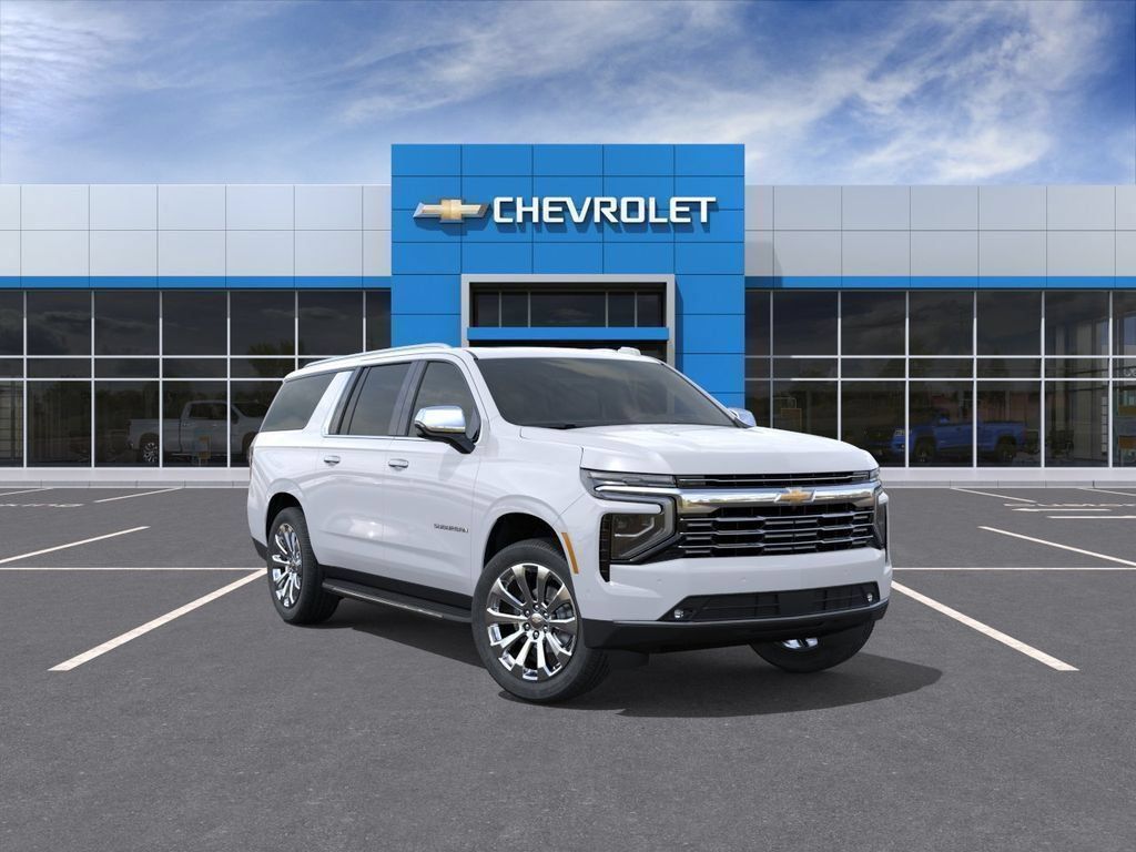 Polar White Tricoat 2026 Chevrolet Suburban SUV / Crossover Four-Wheel Drive