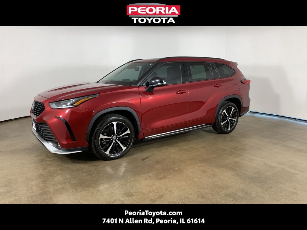 Pearl 2021 Toyota Highlander XSE AWD SUV / Crossover All-Wheel Drive 8-Speed Automatic