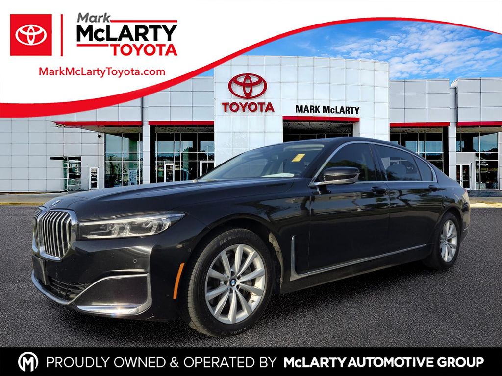 Jet Black 2020 BMW 7 Series Sedan All-Wheel Drive 8-Speed Automatic