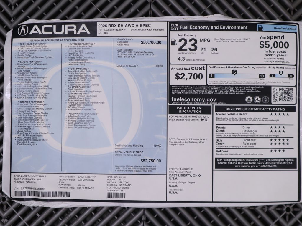Thumbnail: 2026 Acura RDX - 9