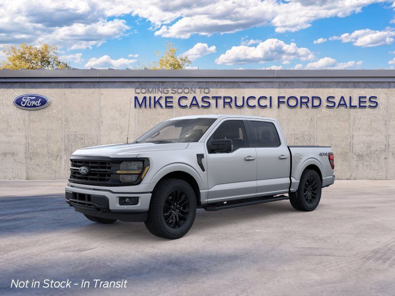 Iconic Silver Metallic 2026 Ford F-150 Pickup Truck Four-Wheel Drive Automatic