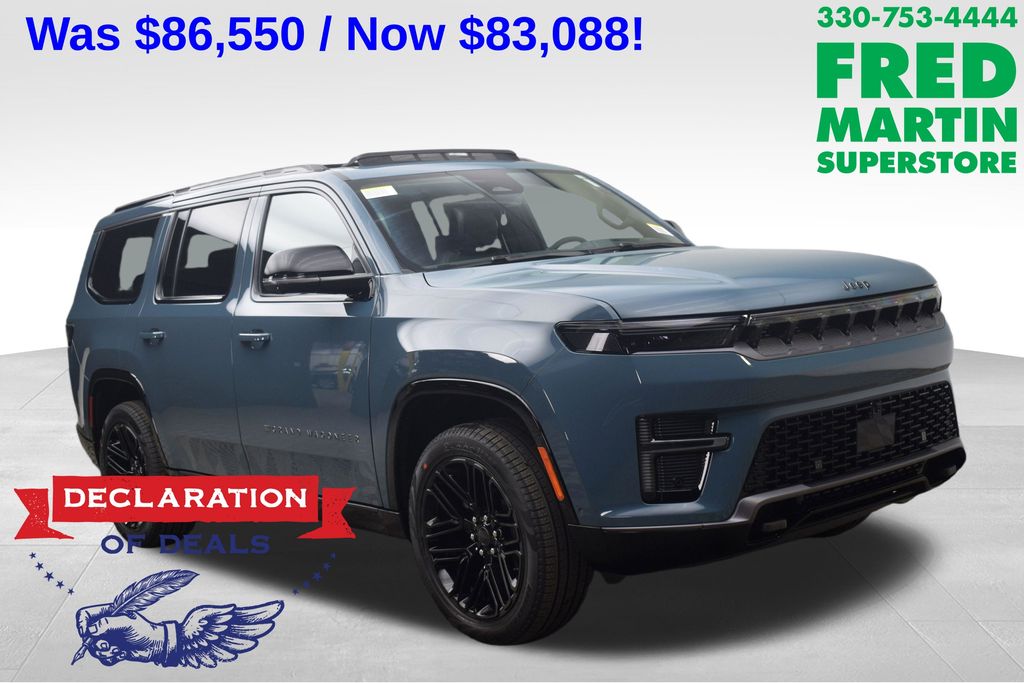 new 2026 Jeep Grand Wagoneer car, priced at $83,088