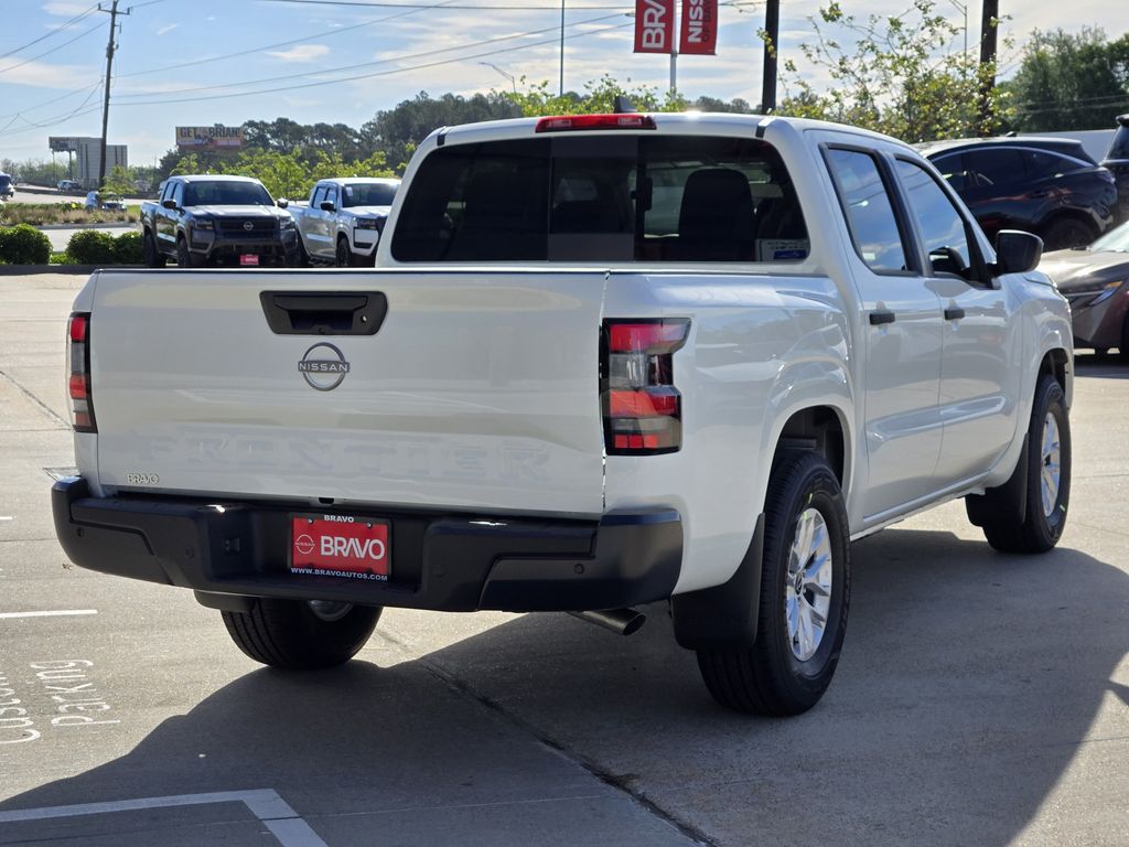 2026 Nissan Frontier S White at Central Houston Nissan