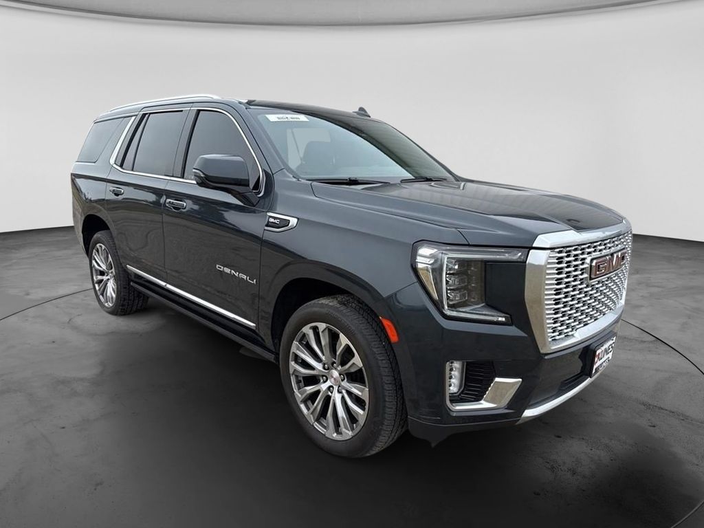 Hunter Metallic 2021 GMC Yukon SUV / Crossover Four-Wheel Drive