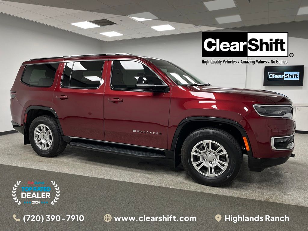 Velvet Red Pearlcoat 2024 Jeep Wagoneer SUV / Crossover Four-Wheel Drive 8-Speed Automatic