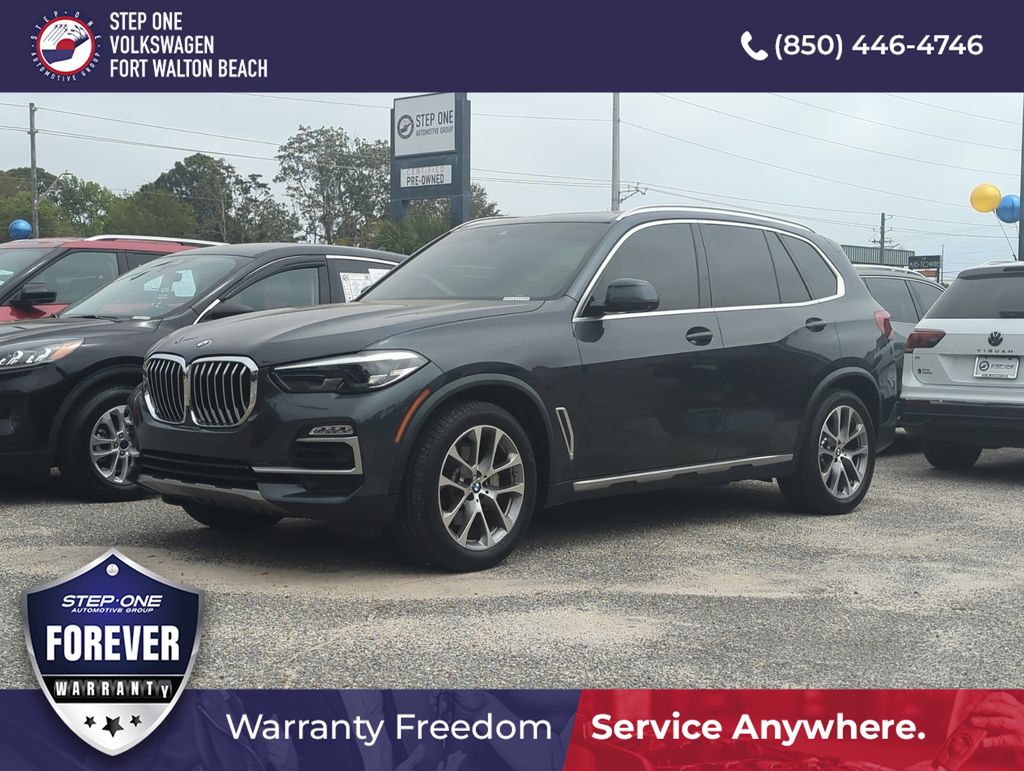 Arctic Gray Metallic 2019 BMW X5 xDrive40i AWD SUV / Crossover All-Wheel Drive 8-Speed Automatic