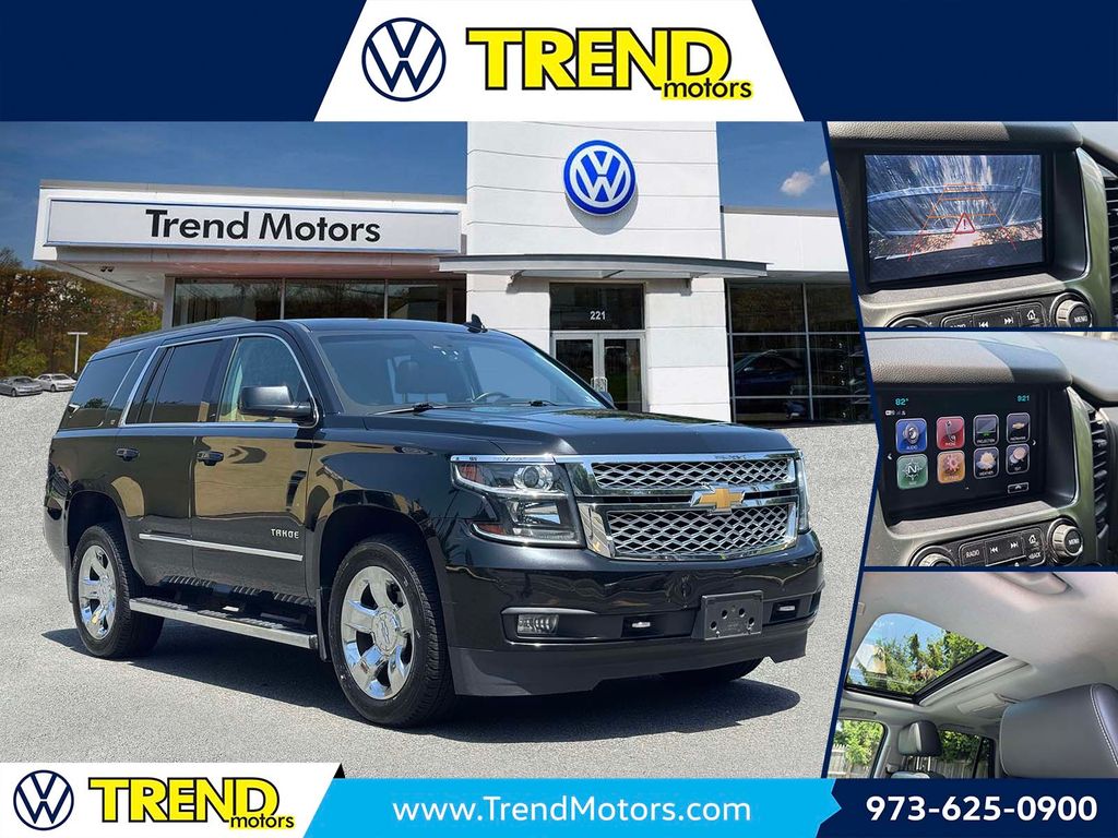 Black 2017 Chevrolet Tahoe SUV / Crossover Four-Wheel Drive 6-Speed Automatic Overdrive