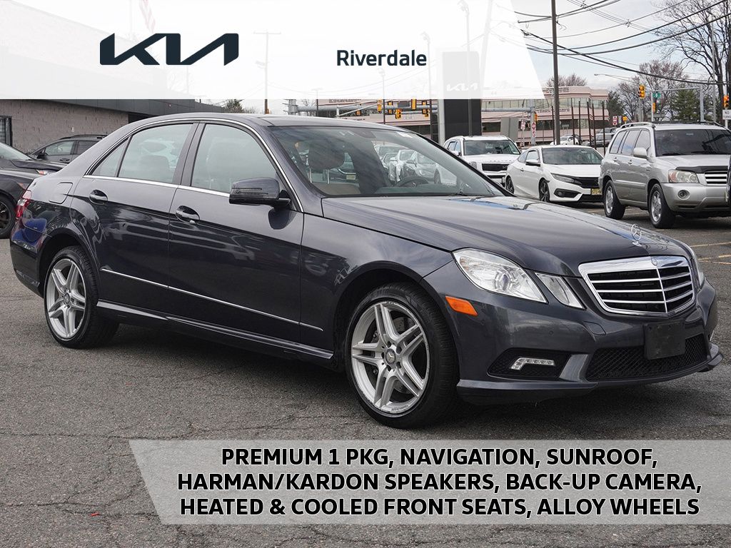 Indium Gray Metallic 2011 Mercedes-Benz E-Class Sedan 7-Speed Automatic