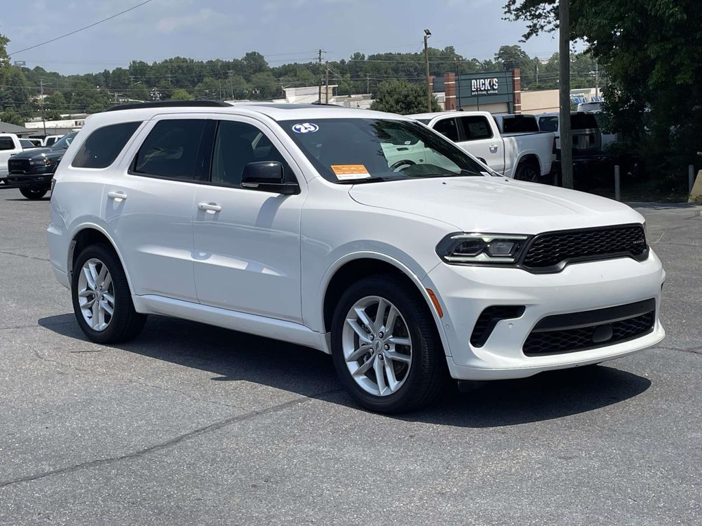 White 2025 Dodge Durango SUV / Crossover All-Wheel Drive 8-Speed Automatic