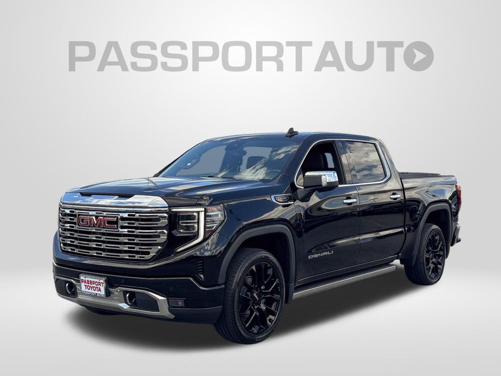 Onyx Black 2023 GMC Sierra 1500 Pickup Truck Four-Wheel Drive Automatic