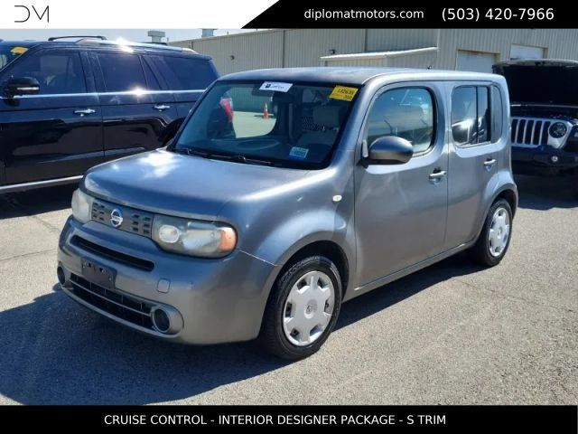 Steel Gray Pearl Metallic 2010 Nissan Cube Wagon Front-Wheel Drive Continuously Variable Transmission