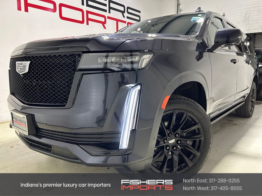 Galactic Gray Metallic 2023 Cadillac Escalade ESV Sport 4WD SUV / Crossover Four-Wheel Drive Automatic