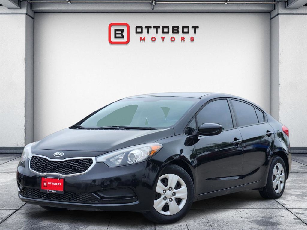 Aurora Black Pearl 2016 Kia Forte LX Sedan Front-Wheel Drive 6-Speed Automatic