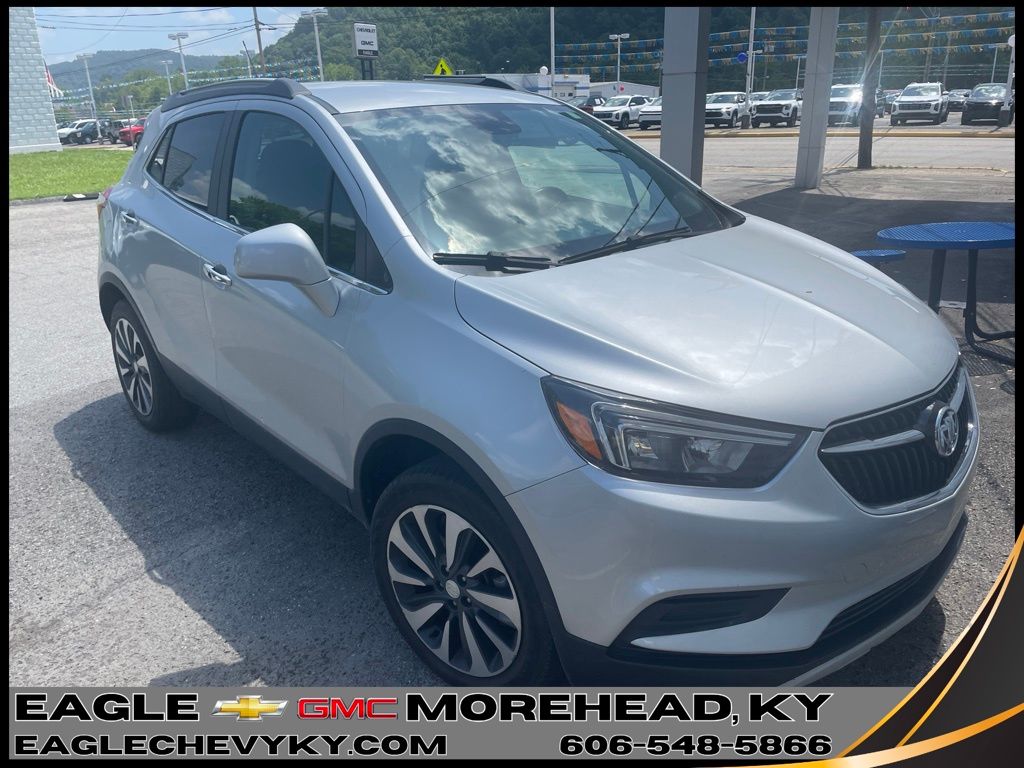 Quicksilver Metallic 2021 Buick Encore SUV / Crossover All-Wheel Drive 6-Speed Automatic Overdrive