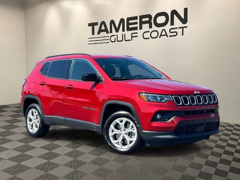 Red Hot Pearlcoat 2024 Jeep Compass SUV / Crossover Four-Wheel Drive 8-Speed Automatic