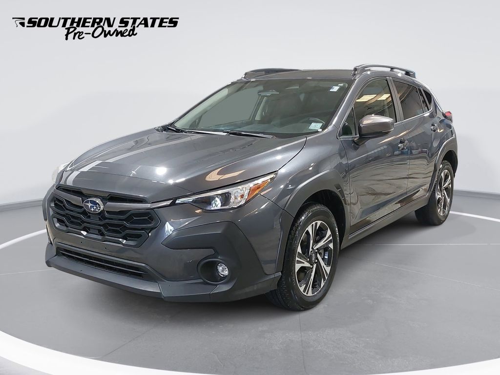 Magnetite Gray Metallic 2024 Subaru Crosstrek Premium AWD SUV / Crossover All-Wheel Drive Continuously Variable Transmission
