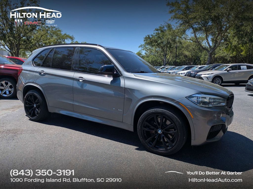 Space Gray Metallic 2018 BMW X5 xDrive50i AWD SUV / Crossover All-Wheel Drive 8-Speed Automatic