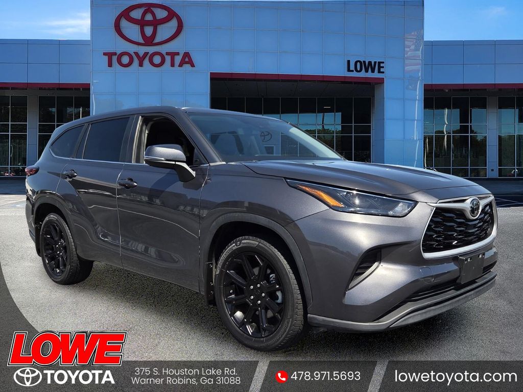 Magnetic Gray Metallic 2023 Toyota Highlander L FWD SUV / Crossover Front-Wheel Drive 8-Speed Automatic