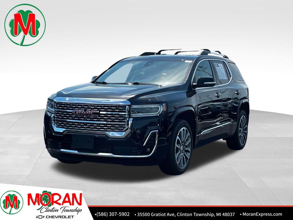 Black (Ebony Twilight Metallic) 2022 GMC Acadia SUV / Crossover Four-Wheel Drive 9-Speed Automatic