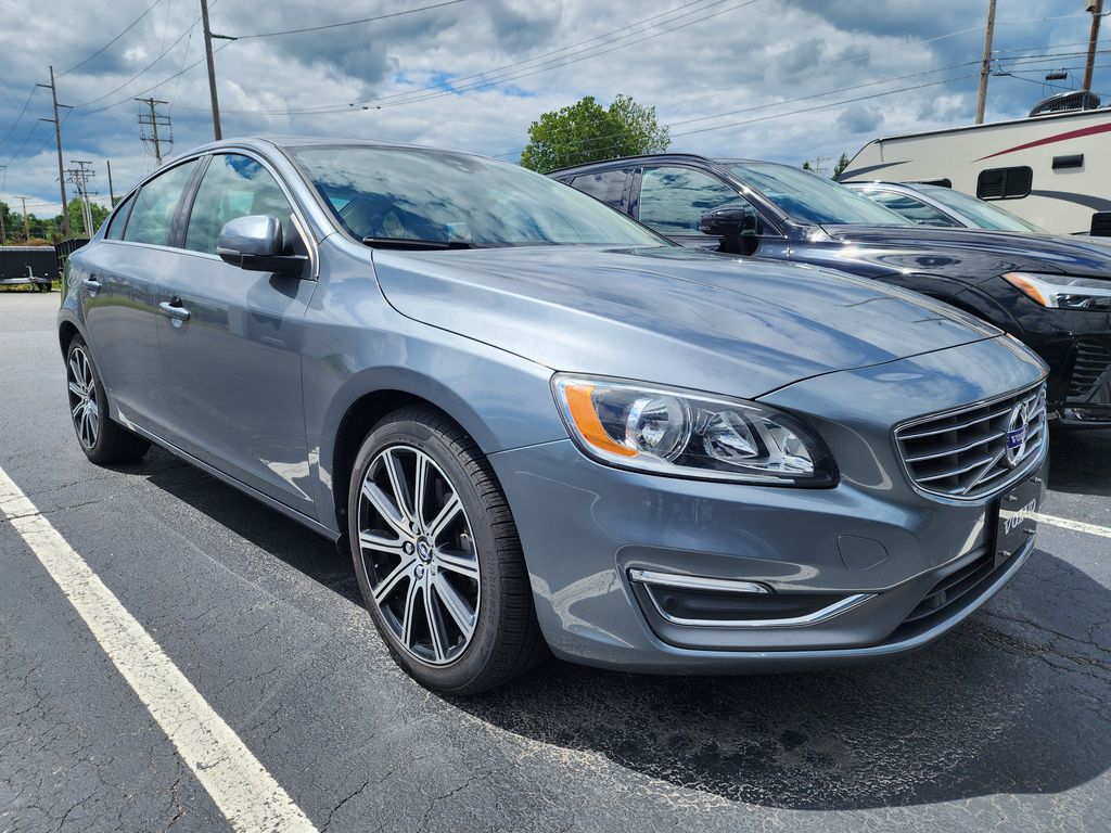 Gray Metallic 2018 Volvo S60 Sedan All-Wheel Drive Automatic