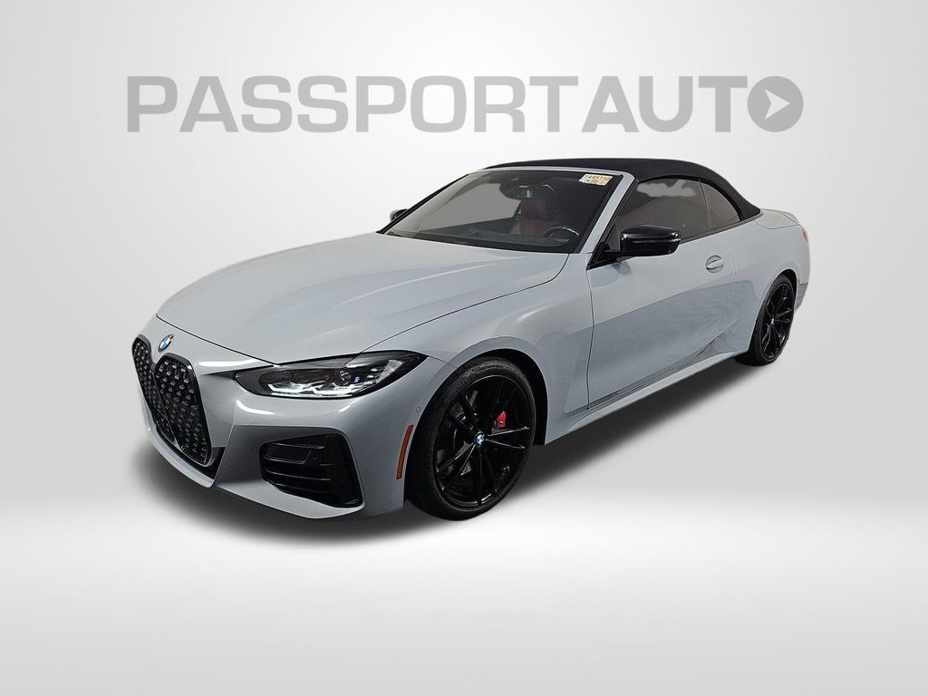 Brooklyn Gray Metallic 2024 BMW 4 Series M440i Convertible RWD Convertible Rear-Wheel Drive 8-Speed Automatic