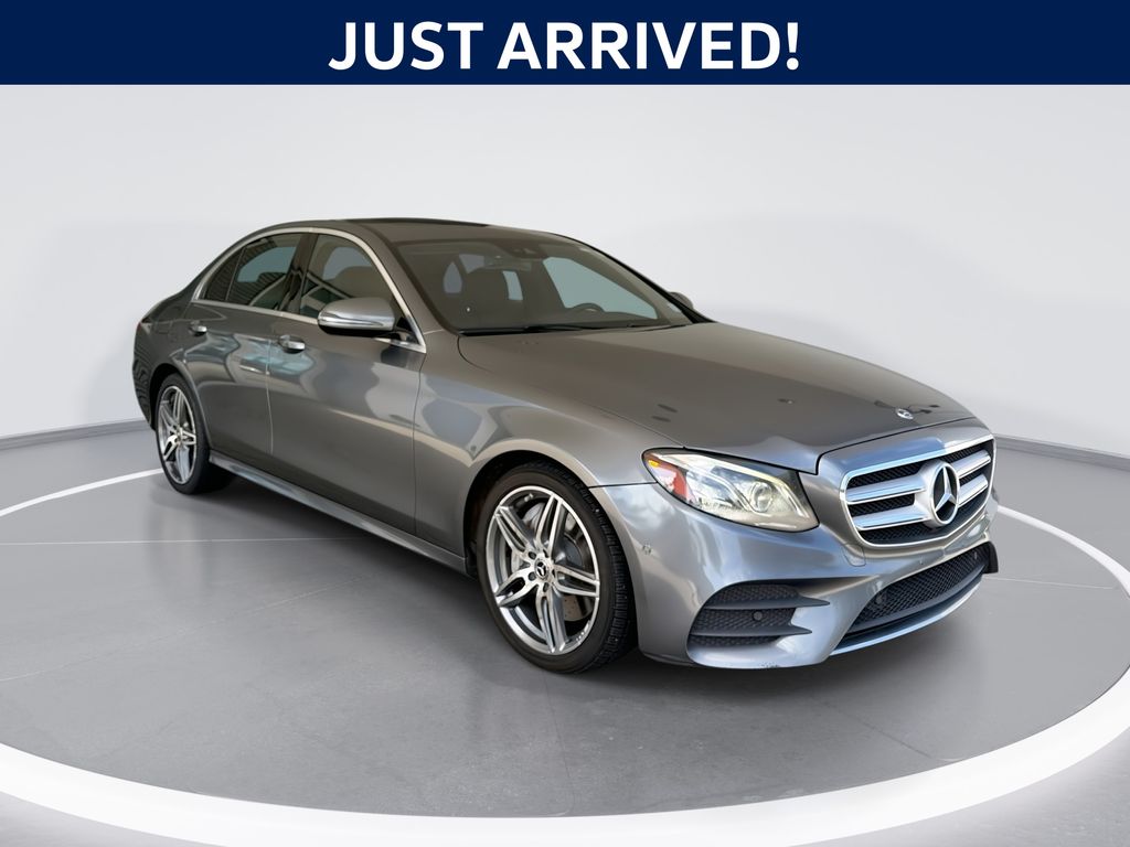 Selenite Gray Metallic 2017 Mercedes-Benz E-Class Sedan All-Wheel Drive 9-Speed Automatic