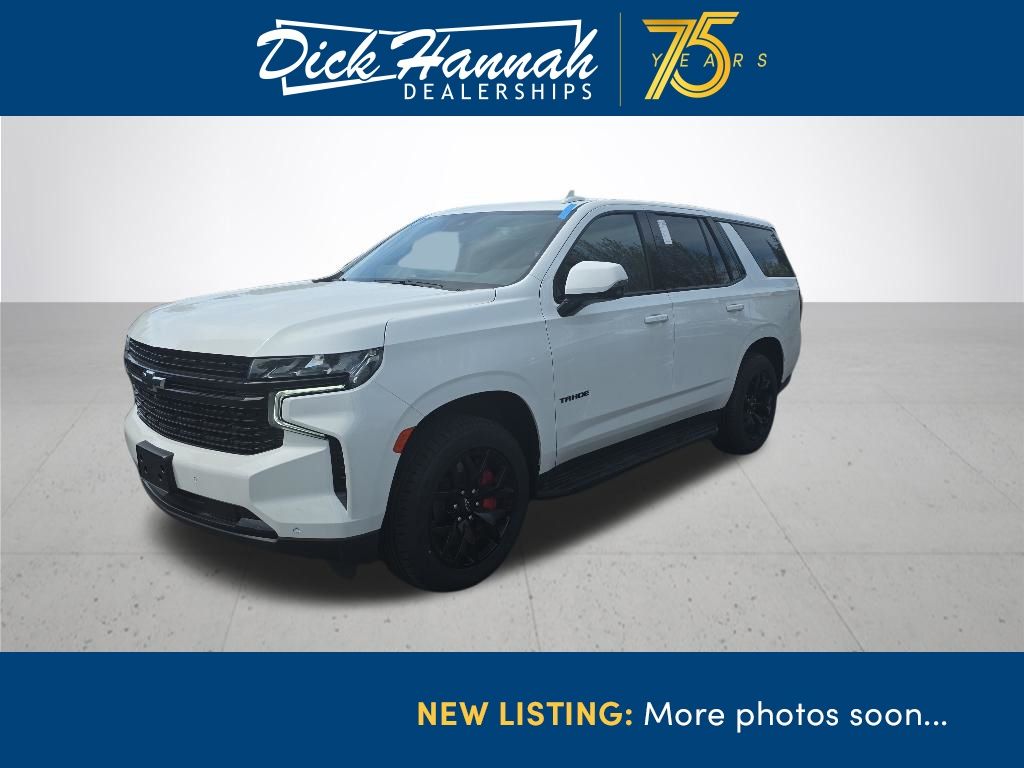 Summit White 2023 Chevrolet Tahoe RST 4WD SUV / Crossover Four-Wheel Drive Automatic