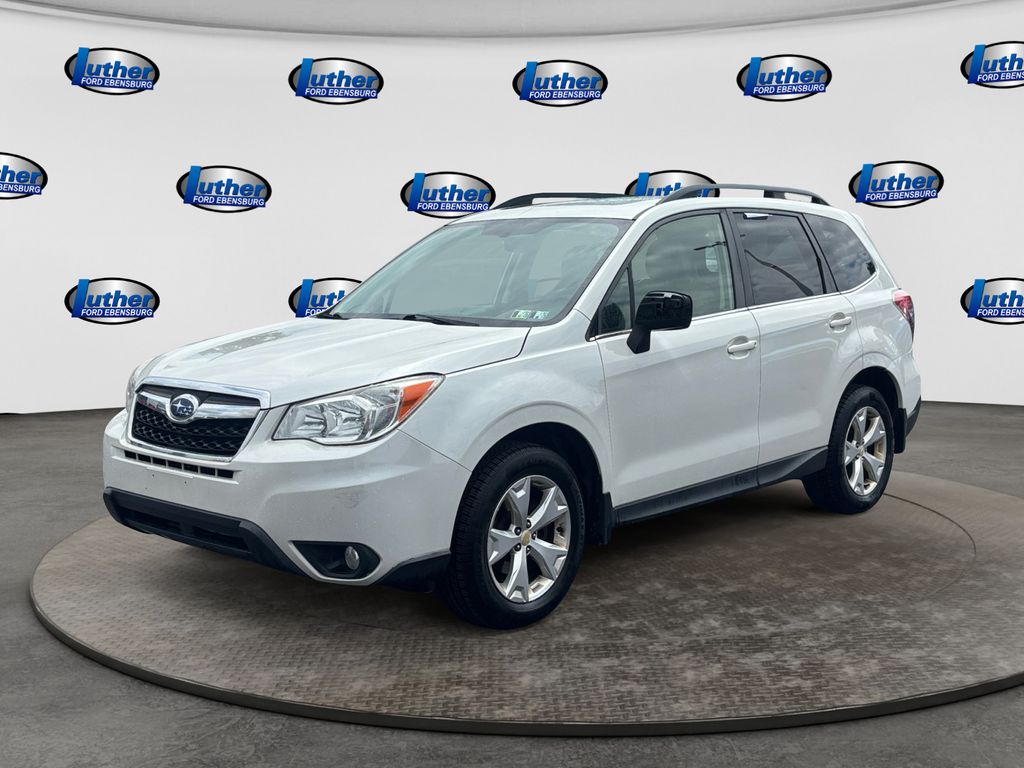 2015 Subaru Forester 2.5i Limited White at Subaru and VW of Moon Township