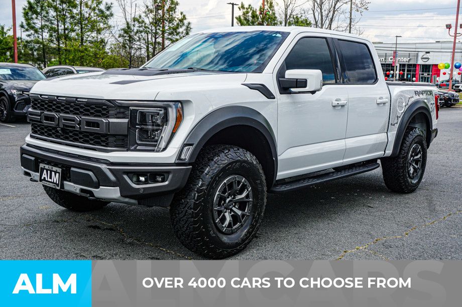 Used 2022 White Ford Raptor image 3