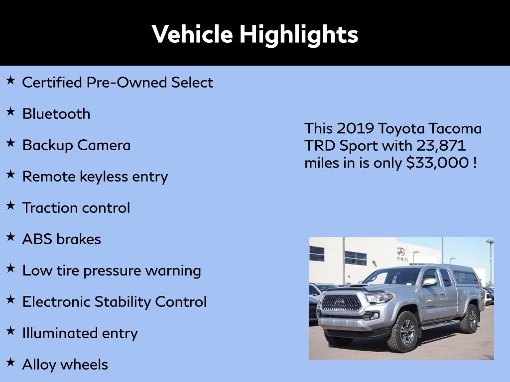 2019 Toyota Tacoma TRD Sport 2