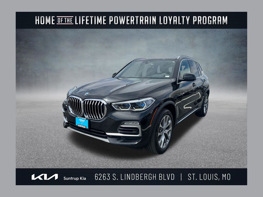 Black Sapphire Metallic 2020 BMW X5 xDrive40i AWD SUV / Crossover All-Wheel Drive 8-Speed Automatic