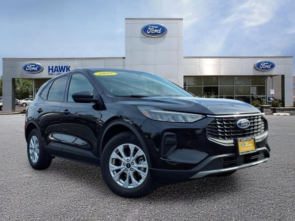 Black Metallic 2025 Ford Escape Active AWD SUV / Crossover All-Wheel Drive 8-Speed Automatic