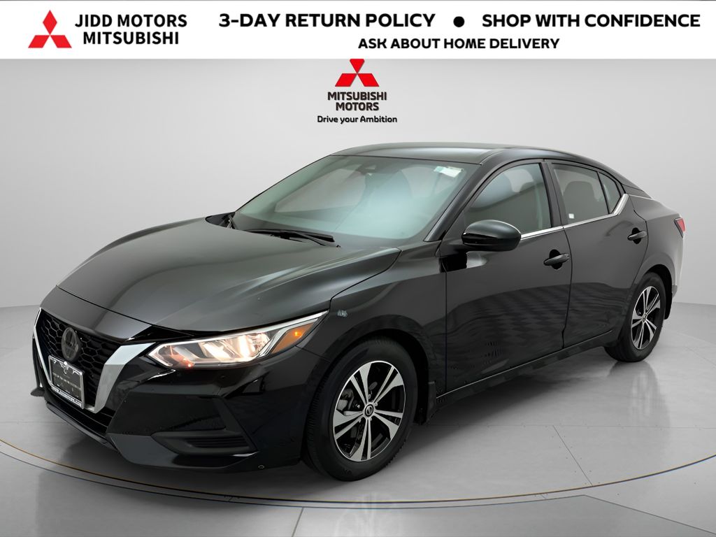 Super Black 2023 Nissan Sentra Sedan Front-Wheel Drive Continuously Variable Transmission