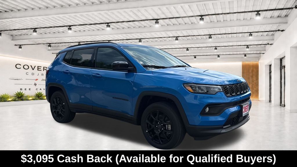 Blue Pearl 2026 Jeep Compass SUV / Crossover Four-Wheel Drive 8-Speed Automatic