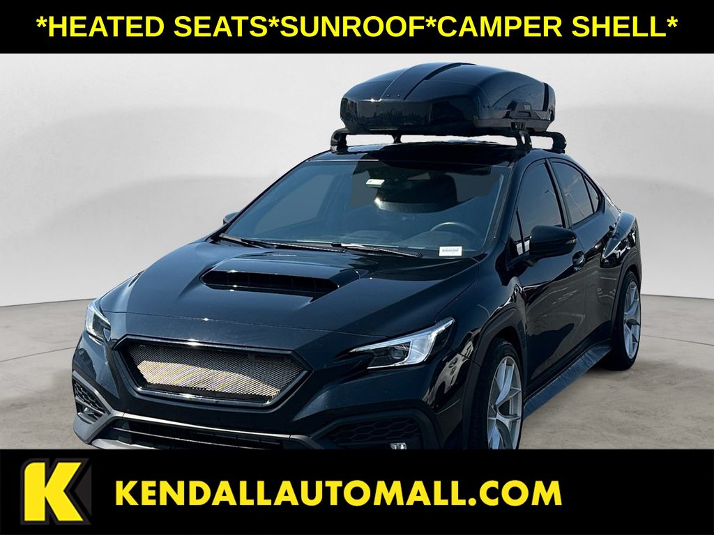 Crystal Black Silica 2022 Subaru WRX Sedan All-Wheel Drive Continuously Variable Transmission