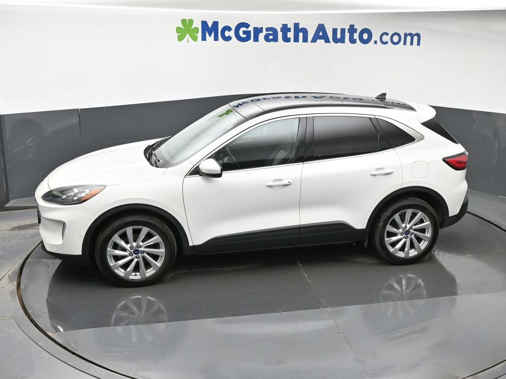 Certified Used 2022 White Ford Titanium image 19