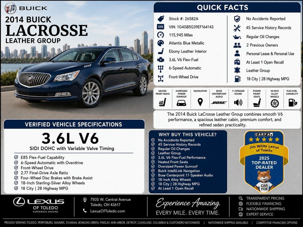 2014 Buick LaCrosse Leather FWD
