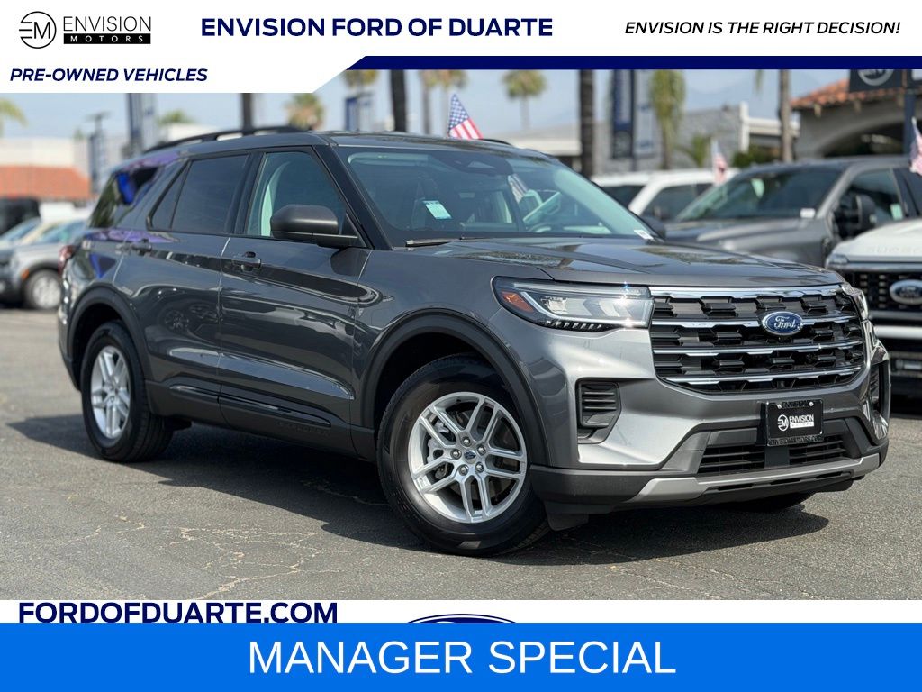 Gray Metallic 2026 Ford Explorer SUV / Crossover Rear-Wheel Drive Automatic