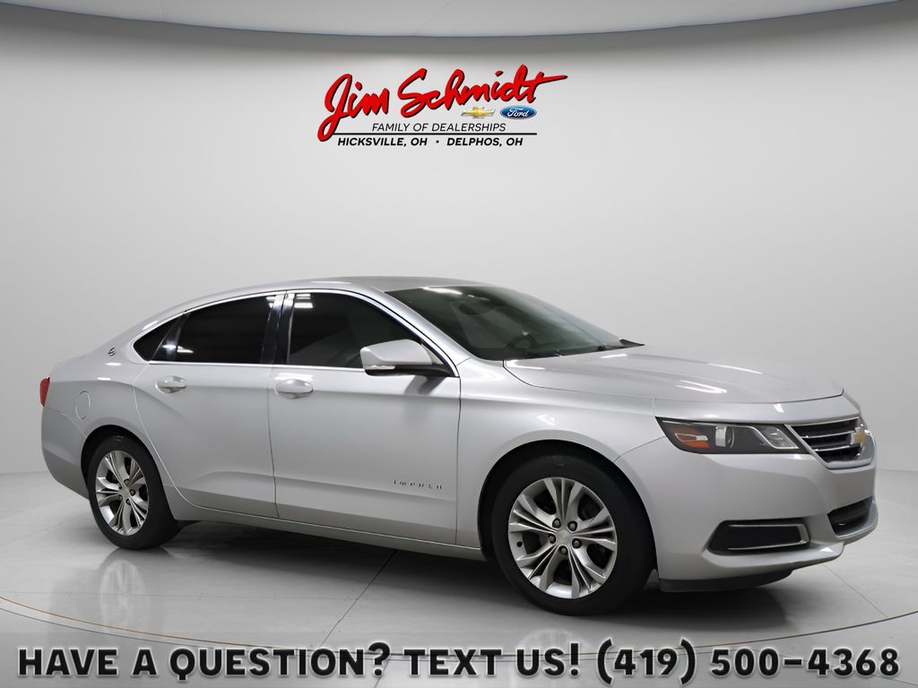 Silver Ice Metallic 2015 Chevrolet Impala 2LT FWD Sedan Front-Wheel Drive 6-Speed Automatic Overdrive