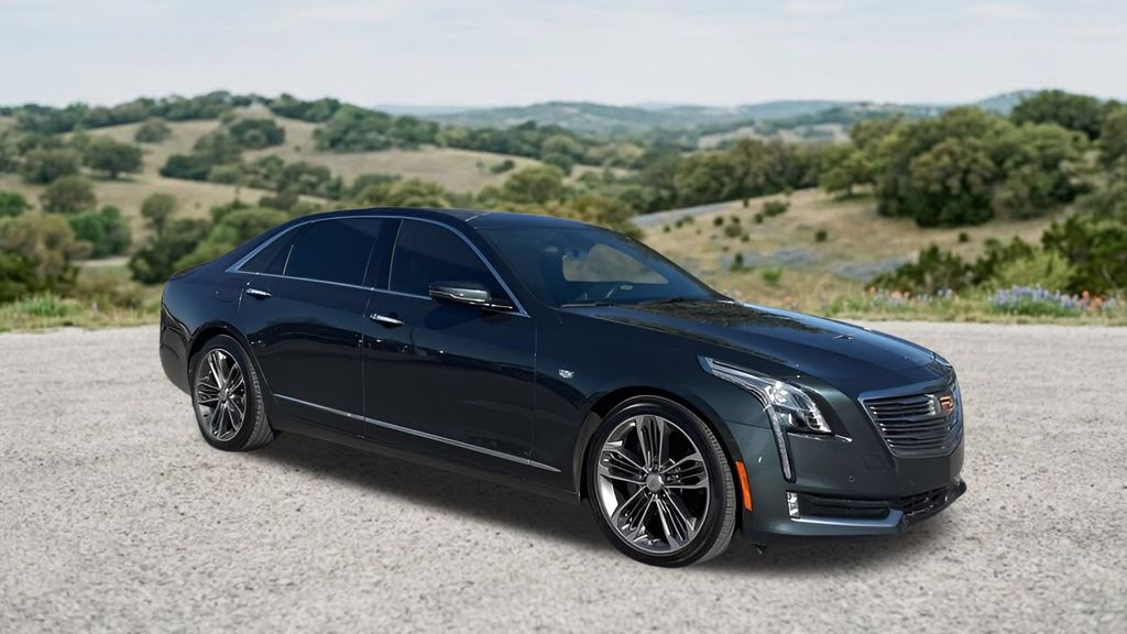 Stone Gray Metallic 2018 Cadillac CT6 3.0TT Platinum AWD Sedan All-Wheel Drive 8-Speed Automatic