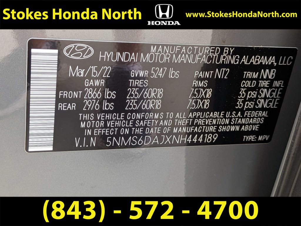Used 2022 Hyundai Santa Fe SUV