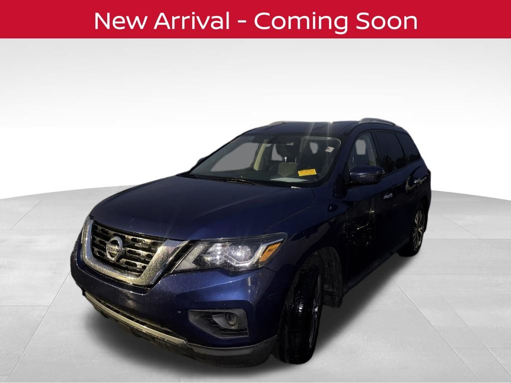 Caspian Blue Metallic 2020 Nissan Pathfinder SUV / Crossover Front-Wheel Drive Continuously Variable Transmission