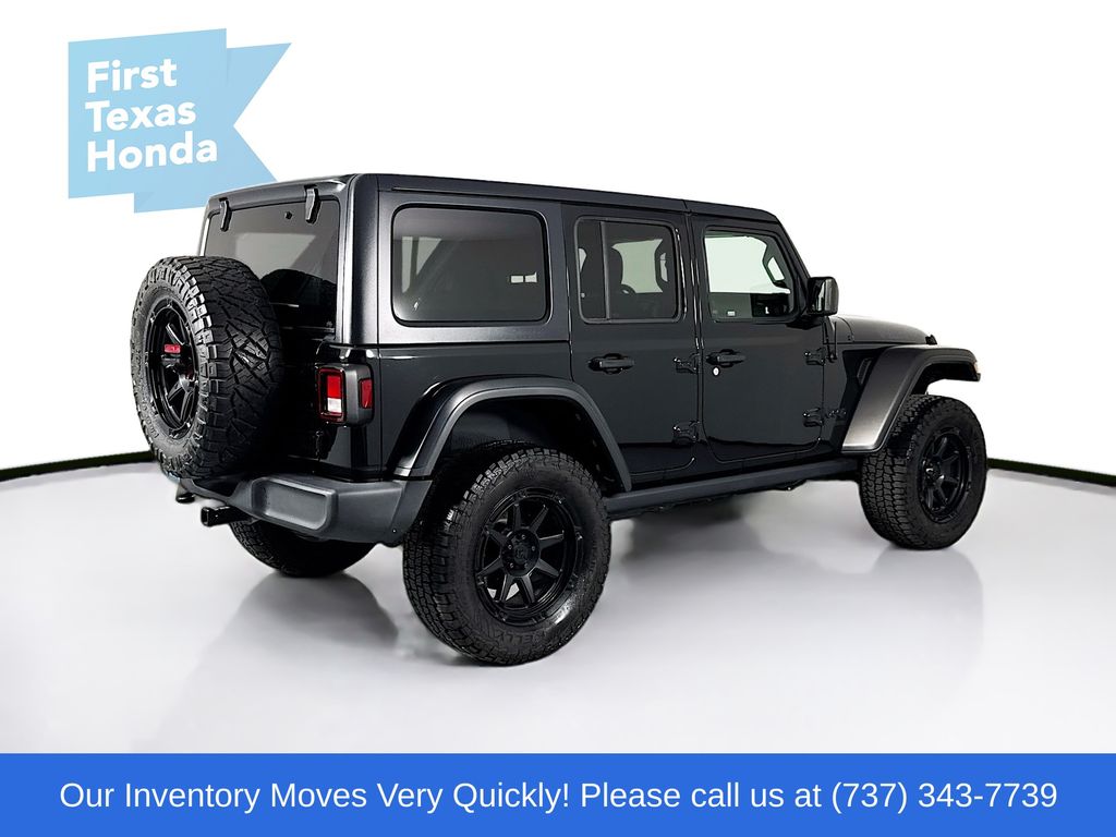 Used Car 2021 Jeep Wrangler  Unlimited Willys For Sale Under $25,000 In Austin, Texas