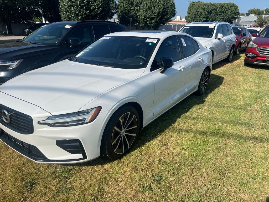 White 2022 Volvo S60 Sedan All-Wheel Drive Automatic