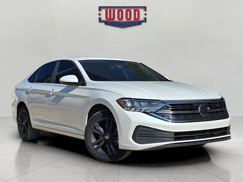 White 2024 Volkswagen Jetta Sedan Front-Wheel Drive 8-Speed Automatic
