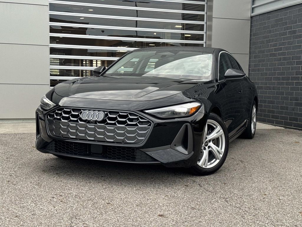 Mythos Black Metallic 2025 Audi A5 Sedan All-Wheel Drive 7-Speed Automatic